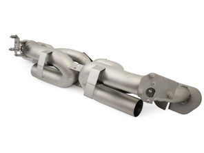Uitlaat sport schakelbare demper in titanium voor Porsche 992 Carrera en Turbo - 992251052A, 992298019, 992251053A, 992298019A, 992251055, 992298019B, 992251057B, 992298019C