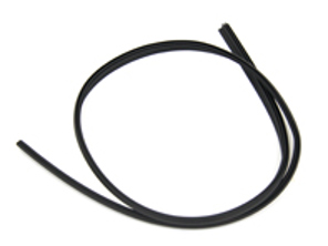 Lower windshield to cowl rubber seal. Porsche 356 Convertible - 64454190240, 64454190241