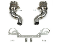 Sportkatalysatoren mit Ausgängen im GT2RS-Stil. Porsche 992 Twin Turbo / Twin Turbo S - 992254400D, 992254400NX, 992254400DX, 992254450D, 992254450N, 992254450NX, 992254450DX