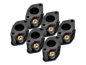 Set van 6 inlaatspruitstukflenzen. Porsche 930 Turbo / 964 Turbo - 93011014103