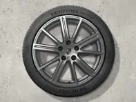 Jantes en alliage Panamera Turbo 20" (en Adamantium) et pneus hiver Porsche d'origine - 976044600B