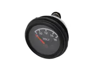 Battery voltage gauge, 8-16V, VDO Style. Porsche 914 - 91464111510 - 1699600500