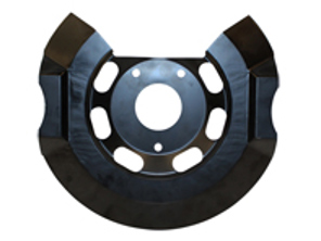 Placa cubre disco de freno DELANTERO. Porsche 911/930/914 - 90135180117, 901.351.801.17, 901 351 801 17, 91435180100, 914.351.801.00, 914 351 801 00 - 1664200200