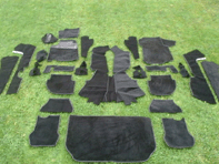 Interior Carpet Set. Porsche 928 1977-95