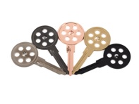 Rennline Blanco sleutel 917 stijl, in Zilver. Porsche 911 / 964 / 993 / 914 - 91453190310, 91153890300, 94453804101 - I99