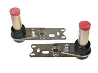 Verstelbare achter veerplaten set. Porsche 944 / 924 1982-85 - 477511201/PR, 477511202, 477511201 - PR08030P