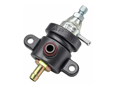 Régulateur de pression de carburant réglable, raccord cannelé. Porsche 924S / 944 / 944S / 944 S2 / 944 Turbo 1982–91 - 94411019801, 94411019803, 94411019804 - AMS9050101