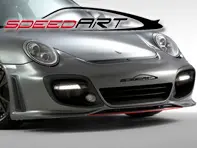 Pare-chocs avant / Spoiler SpeedART BTR-II EVO. Porsche 997 Turbo