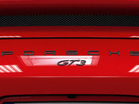 Badge Arrière 'PORSCHE GT3' Noir pour Porsche 991.2 - 99104480386041