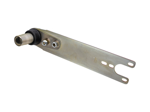 Verstelbare veerplaat verzinkt - gesloten type voor Porsche 356 / 356A / 356B - 64433313100, 64433313101, 64434104, 64434105, 35634151 - PR08048P