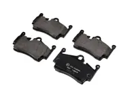 Remblokken achter Porsche 718 Boxster / Cayman (Zimmermann Premium pb:z-serie). - 98735293901, 98735293900, P65028, 24541.155.9 - 24541.155.9