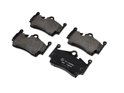 Bremsbeläge hinten Porsche 718 Boxster / Cayman (Zimmermann Premium pb:z Sortiment). - 98735293901, 98735293900, P65028, 24541.155.9, 98735293903 - 24541.155.9