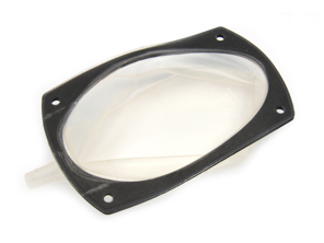 Tapa protectora de agua para altavoz de puerta delantera. Porsche 924 / 944 / 968 - 94464501501, 94464501500
