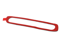 Bande adhésive de couvercle arrière. Porsche Cayman GT4 - 98151278380, 98151278480, 98151278381