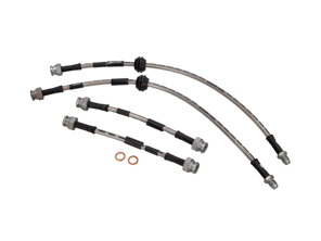 Goodridge stainless steel brake hoses. Porsche 944 / 944 S / 944 S2 / 944 Turbo - 477611071B, 944611071F