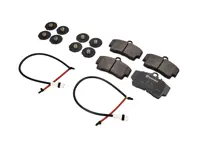 Kit plaquettes de frein ARRIÈRE, capteurs, cales Porsche 996 Carrera C2/4 ABS - 98635293911, 99661236501, 99635208602, 99635208600