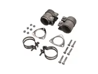 Kit de montaje con abrazaderas de titanio para catalizador. Porsche 996 - 99611122001, 99611122002, 99711152000, 99951108700, 99611111350, 99908405202, 90007428702 - 1621701210, 96.260KIT
