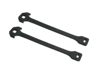 Air filter housing strap kit. Porsche 928 turbo / 928 - 92811036301, 92811036300, 93111020500