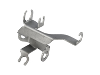 Beugel voor remslang, voor. Porsche 9PA (955) Cayenne 2003-06 / 9PA.1 (957) Cayenne 2007-10 - 95535550, 95535550200, 95535550210, 95535550211, 95535550100, 95535550110, 95535550111