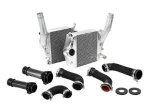 High Performance Aluminium Intercooler and Pressure Pipe Kit. Porsche 9YA Cayenne turbo / GTS - PAB14580300, PAB145803B, PAB14580400, PAB145804B, PAB145804E, PAB145803E - 8211