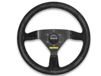 Stuur MOD78 - zwart leer / zwart suède - Momo - M11111783311R, M11111783321R, M11111783511R, M11111783521R