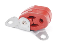 Mid exhaust hanger support with rubber. Porsche 955/957 Cayenne - 95511122730