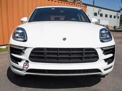Kit griglia in rete metallica per paraurti anteriore Rennline. Porsche 95B.1 Macan 2014-2018 (per veicoli con kit Sport Design) - E1005 10001, E1005 10002