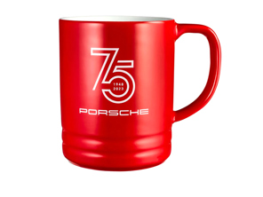 Porsche Cup, rood - 75 jaar - WAP0500050R75Y