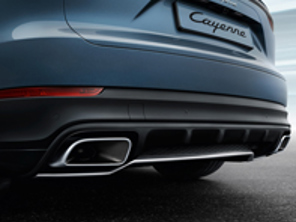 Garniture arrière en acier inoxydable. Porsche Cayenne (9YA) 2018>> - 9Y0807649AOK1