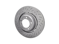 Brake disc rotor, Rear. FORMULA Z. Porsche 982 Boxster Spyder / 982 Cayman GT4 (OE 98135240781 / 98135240881) - 460.4537.70, 460.4536.70, 98135240780, 98135240781, 99135240700, 99135240703, 98135240880, 98135240881, 99135240800, 99135240803, 9GT615601F, 9GT615602F - 460.4537.70, 460.4536.70