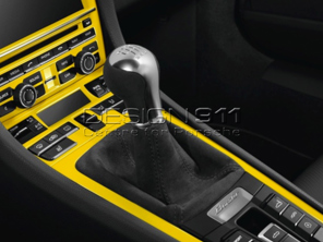 Schalthebel in ALCANTARA SCHWARZ. Porsche 991 - 99142499000