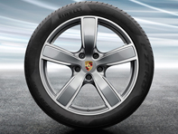 Cerchi in lega da 20' Cayenne Sport Classic e pneumatici estivi Porsche originali - 9Y0044661D