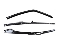 车顶框架套件，3 件。保时捷 911 1964-77 款双门轿跑车 - 90150202510, 90150202610 - 1682002970, 1682002980