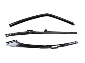 Set di telai per il tetto, 3 pezzi. Porsche 911 Coupé 1964-77 - 90150202510, 90150202610 - 1682002970, 1682002980