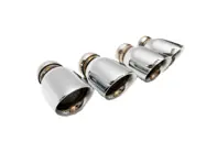 Fabspeed Deluxe Quad Style Tips. Porsche 958.2 Cayenne Turbo / Turbo S (2015-2018) - 95811125120, 95811125220, 95804420010, 95804420009, 95804420020, 95804420019 - FS.POR.9582T.QDTC, FS.POR.9582T.QDTP, FS.POR.9582T.QDTB, FS.POR.9582T.QDTTI