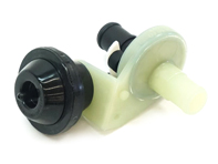 Soupape de commande du liquide de refroidissement du moteur. Porsche 944 / 968 - 92857457304, 92857457303