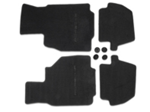 Vloermattenset, 4 stuks. Porsche 996 - RHD (Rechtsgestuurd) - 00004480085, 00004480085A10, 00004480085C50, 00004480085G10, 00004480085J30, 00004480085M30, 00004480085S30, 00004480085T11, 00004480085P11