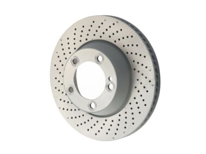 Disque de frein arrière monobloc perforé, 330 x 28 mm. Porsche 991 C2S - 99135240302, 99135240402 - PRL31324, PRR31424