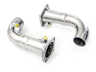 Sportuitlaat katalysator schrappen pijpen Porsche 911 turbo en 911 turbo S