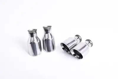 Milltek Auspuffendrohre Quad 100mm GT100. Porsche 958 Cayenne Turbo 4.8L V8 2010-14 - 95811125100, 95811125140, 95811125200, 95811125240 - SSXPO112