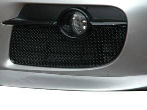 Frontstoßstange Edelstahl Außengrillsatz ZunSport. Porsche Cayman 987.1 - ZPR20405 - ZPR20405