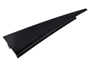 Hoekbekleding achterportier, Gloss Black. Porsche 955 Cayenne / 957 Cayenne - 955533267034W9, 955533268034W9