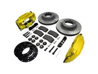 Kit di aggiornamento anteriore per pinza freno e disco 'Big Yellows' per Porsche 911 - FVD351964499ALU
