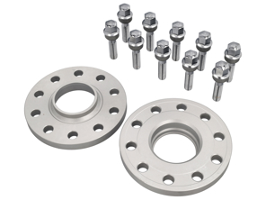 Spoorverbreders 12 mm voor Porsche 5/130 noppenpatroon met lange bouten *DesignTek - 3608000112, 3608100018