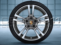 20' Panamera Turbo II Alloy Wheels & Tyres Original Porsche - 97004460208, 97004460248