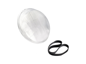 Verre de phare H4 pour Porsche 911/964 à conduite à gauche - 91163192703, 1 305 614 006