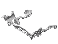 Querträger der Vorderradaufhängung. Porsche 95B Macan 2.0L / Diesel - 8R0399315J