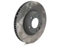 Rotor de disco de freno ranurado, Delantero. Porsche Cayenne 955 / 957 / 958 (OE No 95535140151 y 95535140251) - 909351C, 909350C, 95535140151, 95535140251