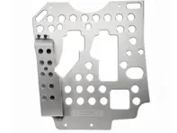 Tablero de piso de aluminio Rennline. El lado del conductor. Porsche 964 / 993 RHD - F18RH