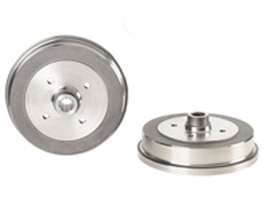 Brake drum rotor. Rear. Porsche 924 - 477501615A, 92435203100, 14472410